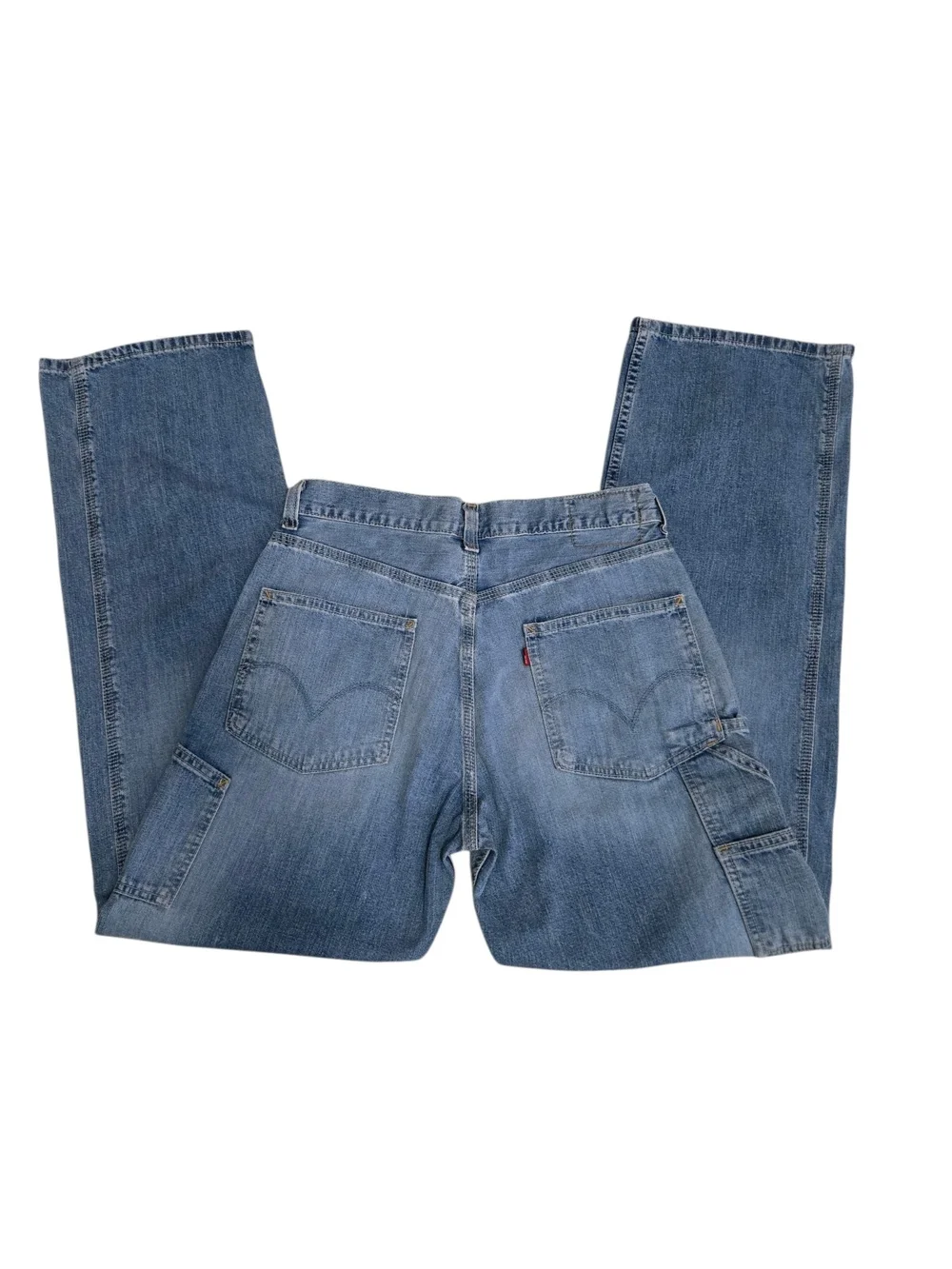 Mens Levi's Medium Blue Relaxed Fit Jeans 30x32